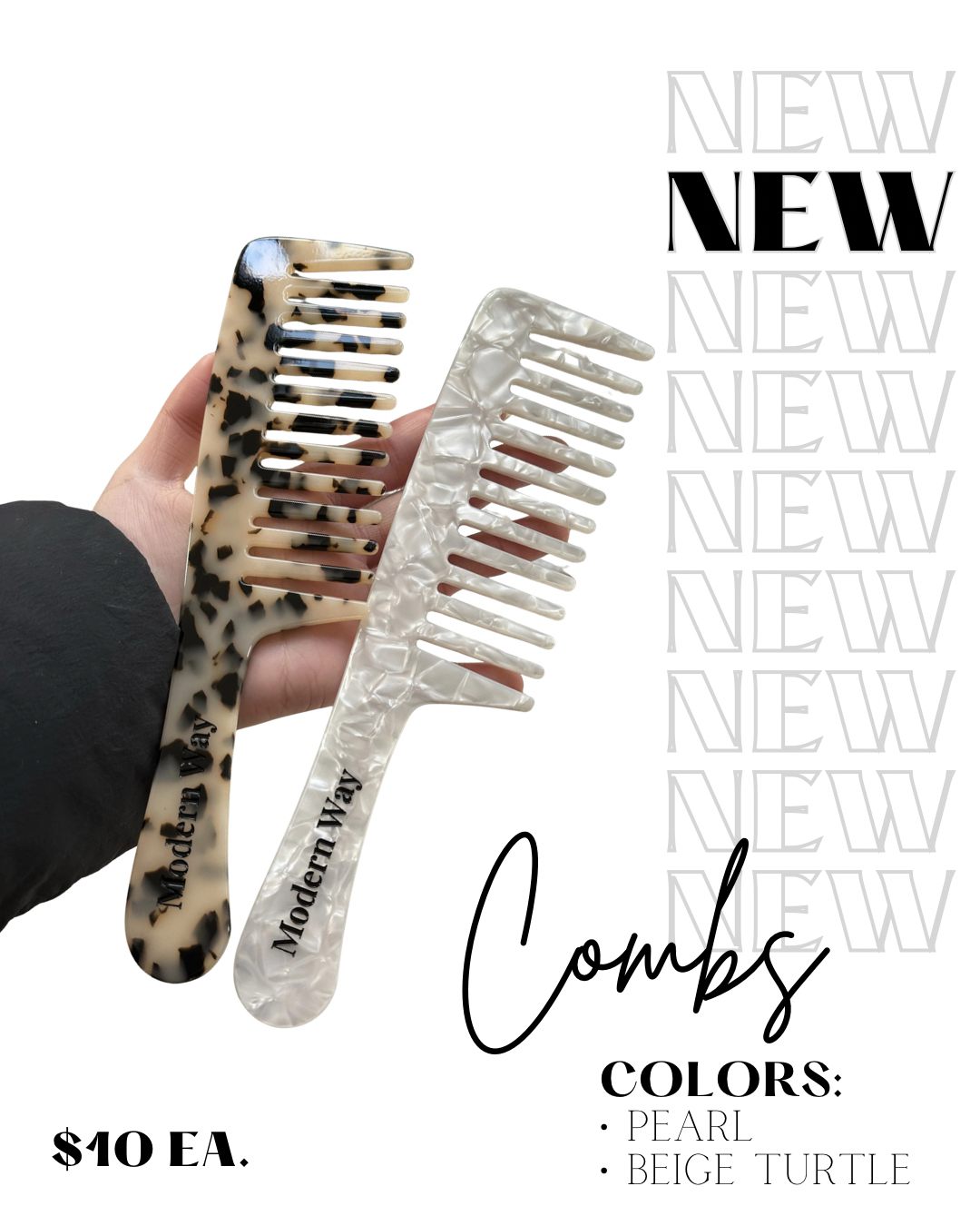 MODERN WAY Wide Tooth Comb