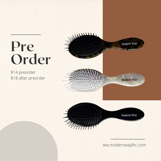 Hair Brushes - Tortoise / White Marble / Black