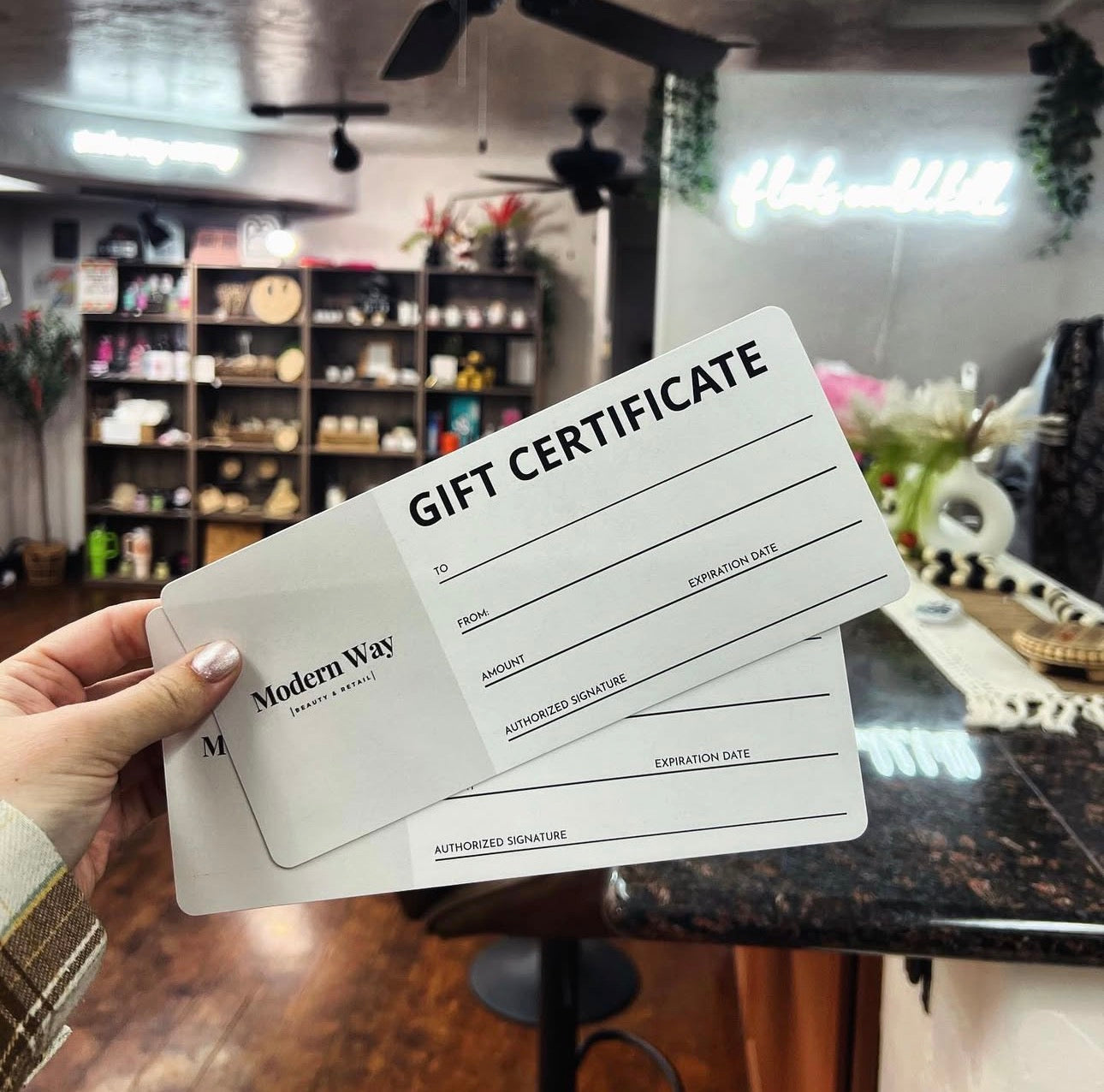 Gift Certificates